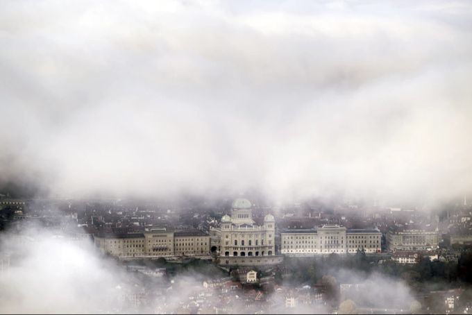 Bundeshaus Nebel