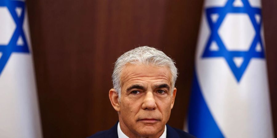 Der israelische Oppositionsführer Jair Lapid (Archivbild)