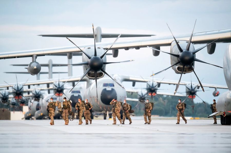 Soldaten Bundeswehr Evakuierung Afghanistan