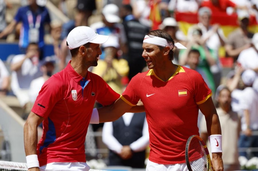 Seinen letzten Einzel-Match in Paris hat der 38-Jährige an Olympia 2024, als er gegen Novak Djokovic verliert.