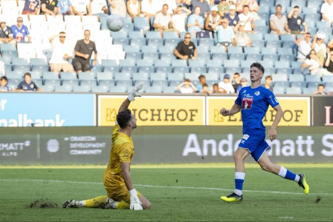 Lars Villiger erzielt für den FC Luzern derzeit ein Tor nach dem anderen. Lars Villiger FC Luzern