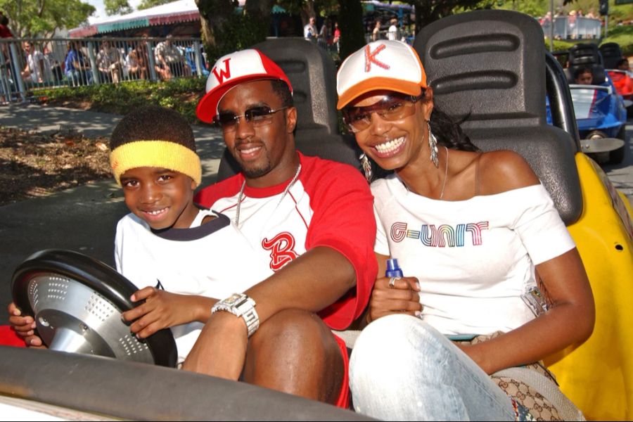 Diddy und Kim Porter mit ihrem gemeinsamen Sohn.