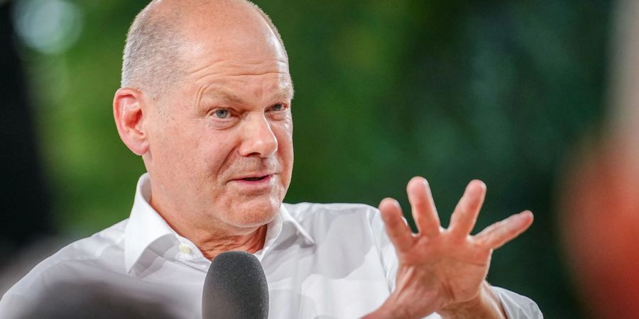 Bundeskanzler Olaf Scholz