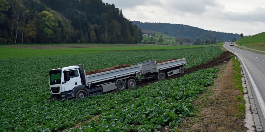 Kollision in Grossdietwil.