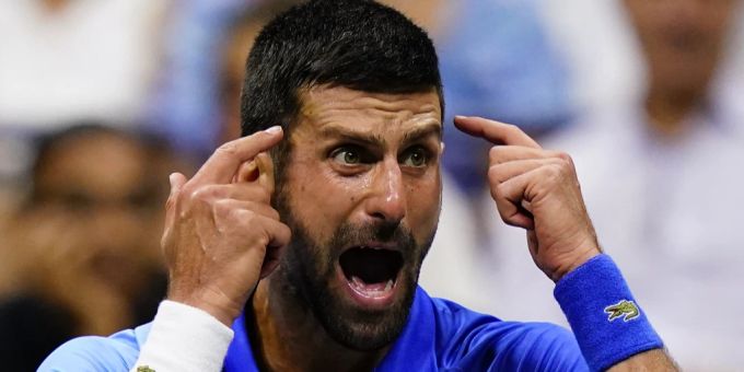 Im Vorjahr holte er den US-Open-Titel. Zeigt sich Novak Djokovic in New York auch 2024 nervenstark? Novak Djokovic US Open