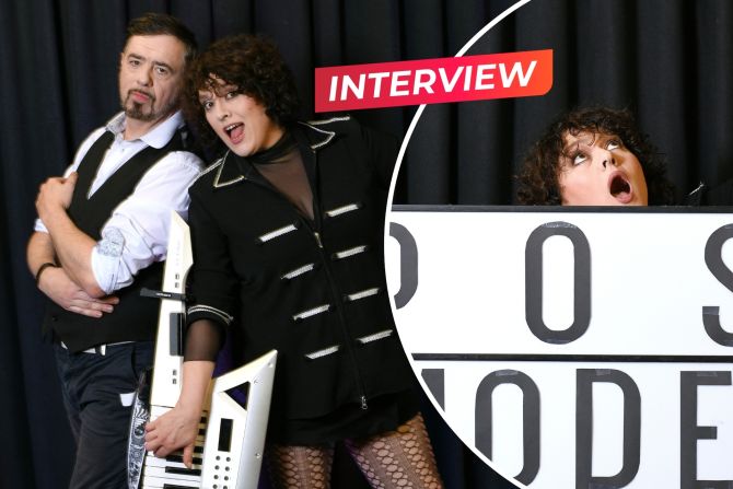 Das Comedy-Duo Patti Basler und Philippe Kuhn.