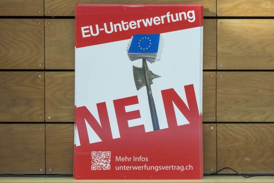 Die SVP spricht von einem «Unterwerfungsvertrag».