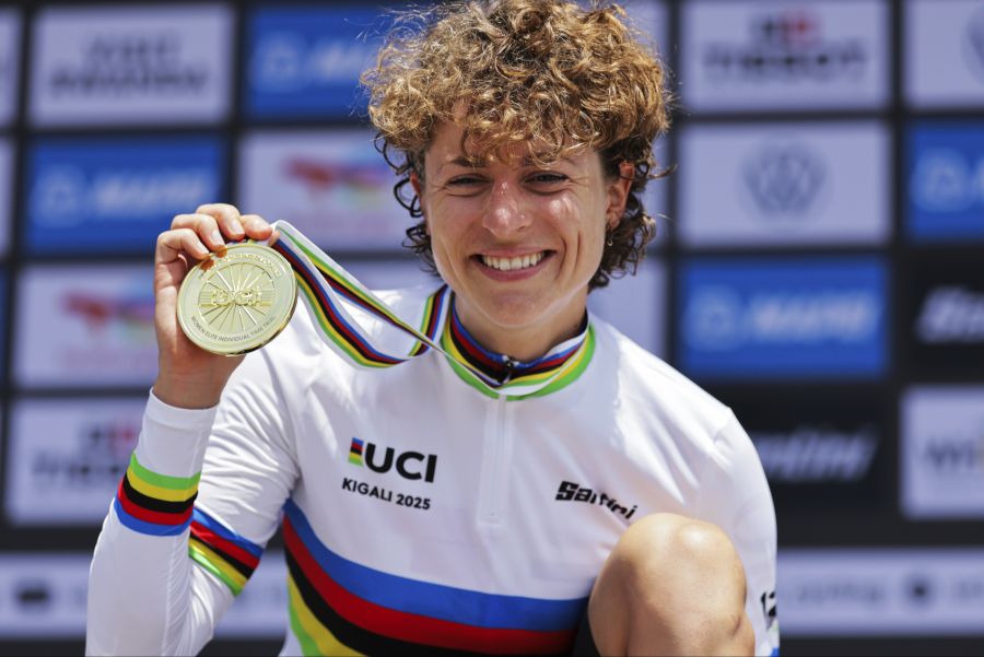 Marlen Reusser Zeitfahren WM-Gold