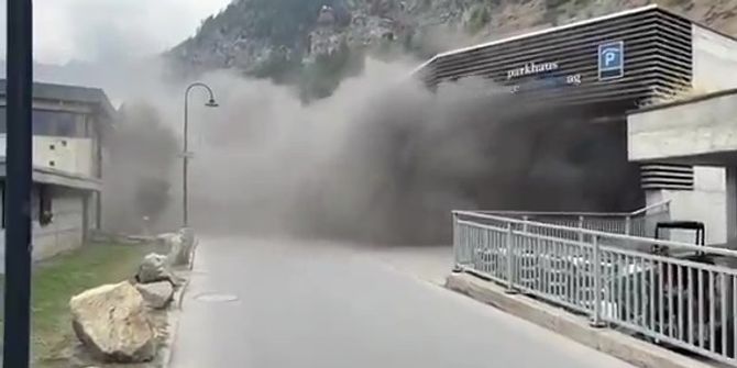 Zermatt Garagen Brand