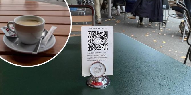 Wirbel um QR-Codes in Zürcher Gastronomie