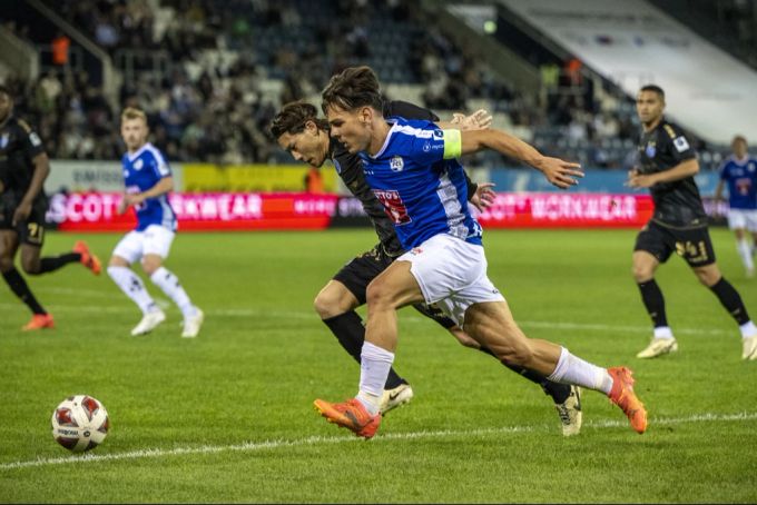 Ardon Jashari, Captain beim FC Luzern, hat vor allem in der ersten Halbzeit kaum Platz gegen GC. FC Luzern