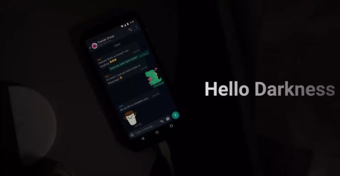 Hallo Dunkelheit! Der Dark Mode in WhatsApp. WhatsApp Dark Mode