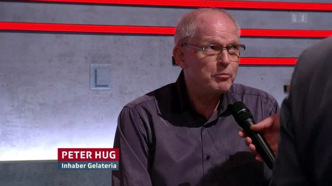 Peter Hug ist Inhaber einer Gelateria.