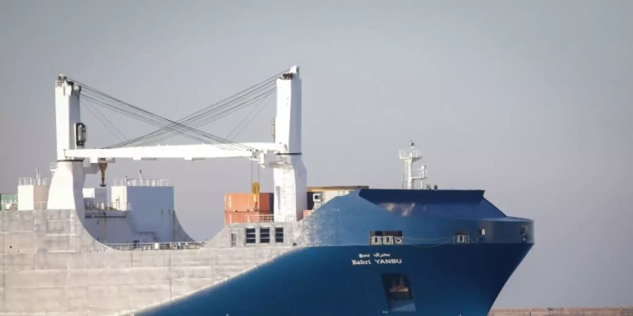 Der saudiarabische Frachter «Bahri Yanbu»