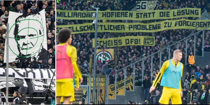Feindbilder - Bundesliga-Ultras protestieren erneut gegen DFB und Hopp