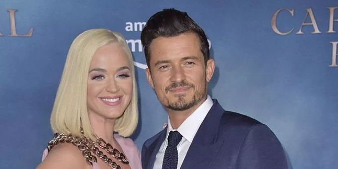 Katy Perry und ihr Partner Orlando Bloom. Katy Perry
