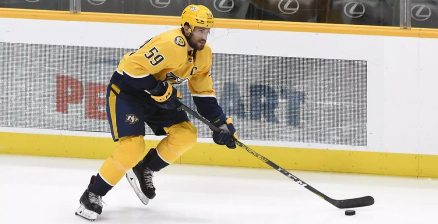 Roman Josi bleibt mit Nashville bisher hinter den Erwartungen zurück.