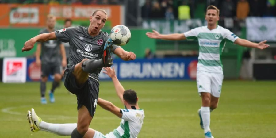 Aktuell spielt Frey beim 1. FC Nürnberg.