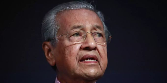 Mahathir Bin Mohamad, Premierminister von Malaysia. Mahathir Bin Mohamad
