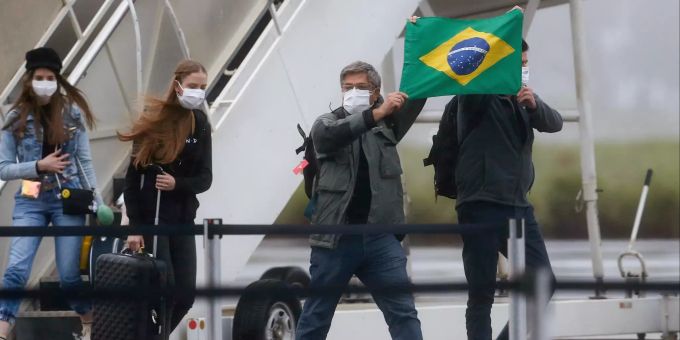In Brasilien ist der erste Fall von Coronavirus bestätigt worden. Coronavirus - Brasilien