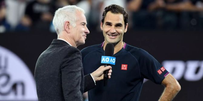 Roger Federer John McEnroe