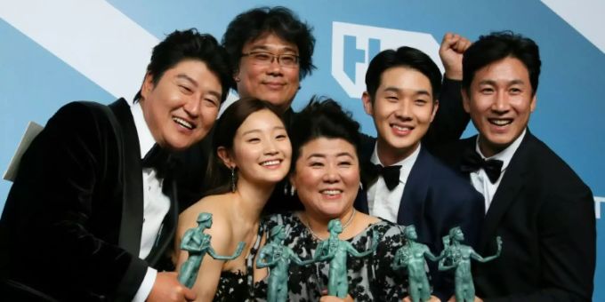 Das Team rund um den Film «Parasite» Das Team rund um den Film «Parasite»