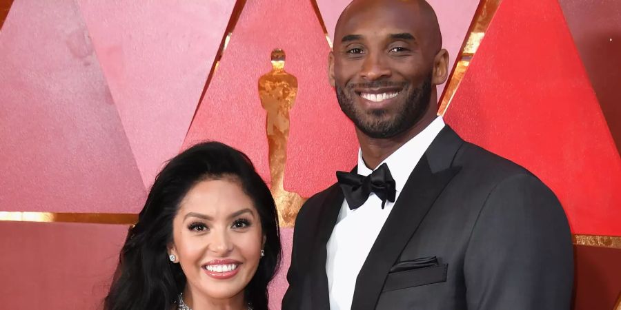 Kobe Bryant und seine Frau Vanessa Laine Bryant an den 90. Oscars am 4. März 2018 in Hollywood.