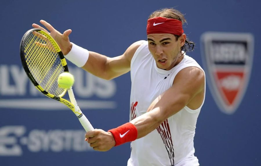 Rafael Nadal an den US Open 2008