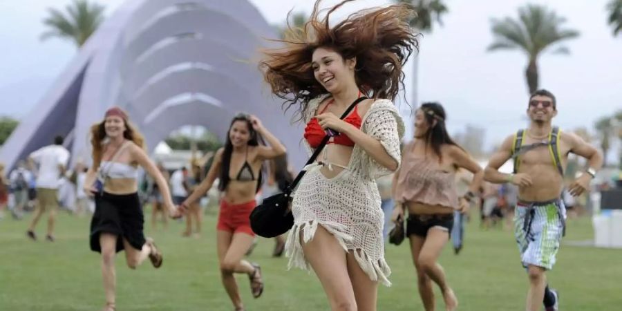 Auf Empfehlung der Gesundheitsbehörde wurde das Coachella-Festival verschoben. Foto: Chris Pizzello/AP/dpa