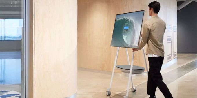 Der Surface Hub 2S. Microsoft Surface Hub