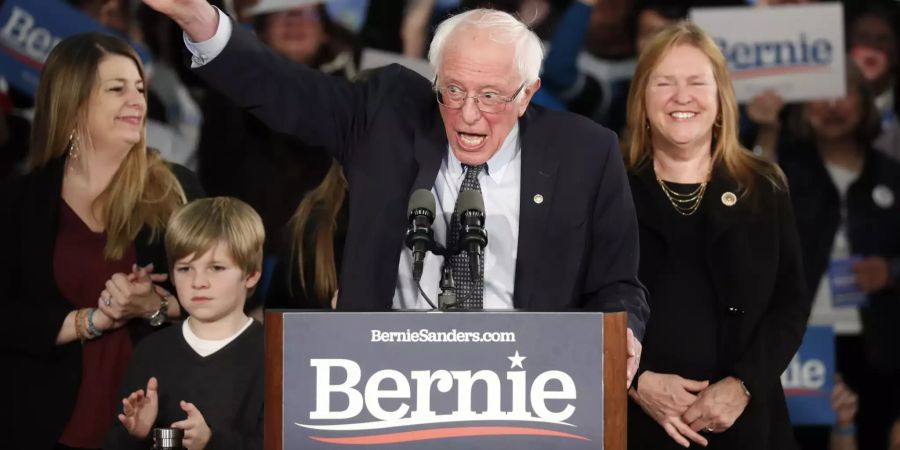 Vorwahl Iowa Bernie Sanders