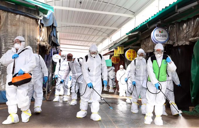 Das Coronavirus hinterlässt in Asien einen enormen wirtschaftlichen Schaden. Coronavirus - Südkorea