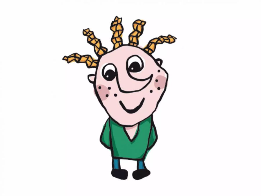 Museums-Maskottchen Zaggeli