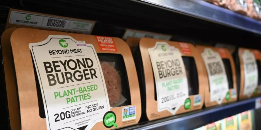 Angebot von Beyond Meat in einem New Yorker Supermarkt