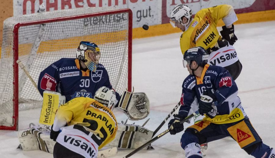 Nach dem gestrigen Spitzenspiel gegen die ZSC Lions treffen die Berner am Freitag auf Leader Zug.