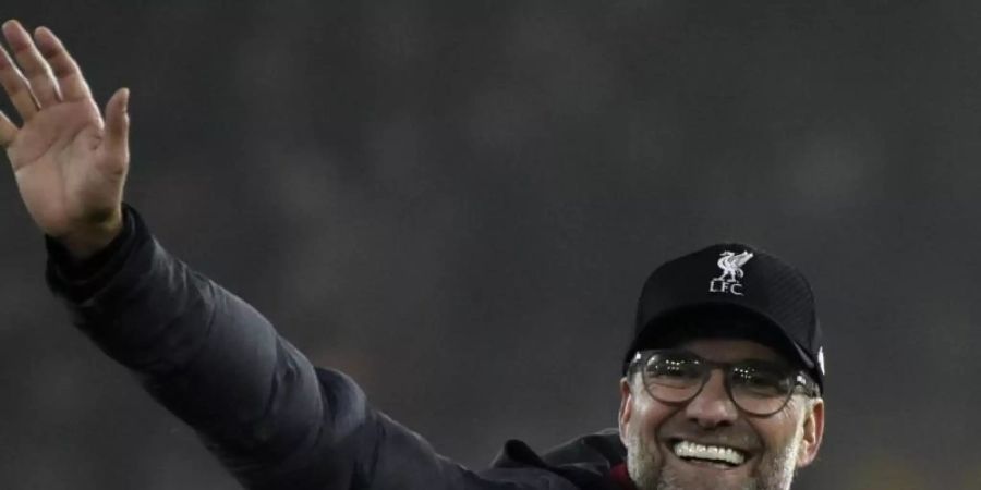 Jürgen Klopp wurde zum fünften Mal in dieser Saison «Manager of the Month». Foto: Rui Vieira/AP/dpa