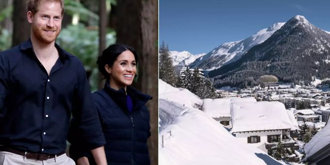 Jetzt sollen Schweizer Banken Harry und Meghan reich machen. Meghan Markle Prinz Harry