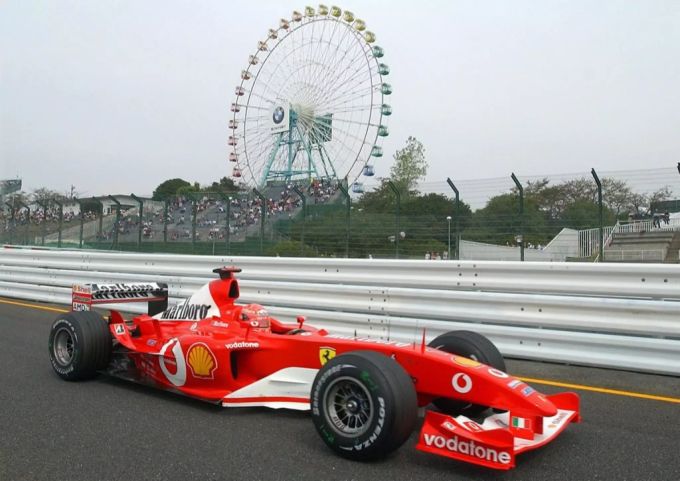 Michael Schumacher Ferrari 2003