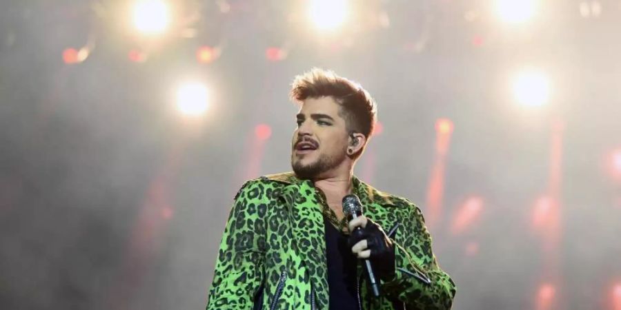 Solokünstler und Queen-Sänger: Adam Lambert. Foto: Joel Carrett/AAP/dpa