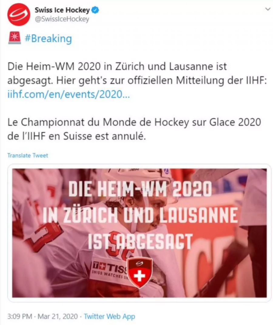 Eishockey WM