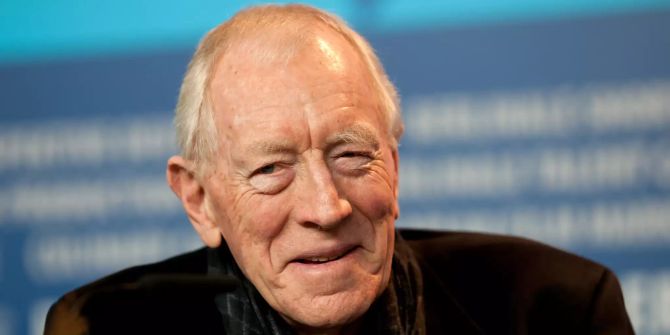 Schauspieler Max von Sydow