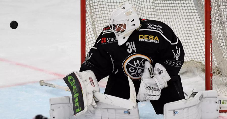 Begann die Saison noch beim SCB. Jetzt hütet Niklas Schlegel das Tor beim HC Lugano.