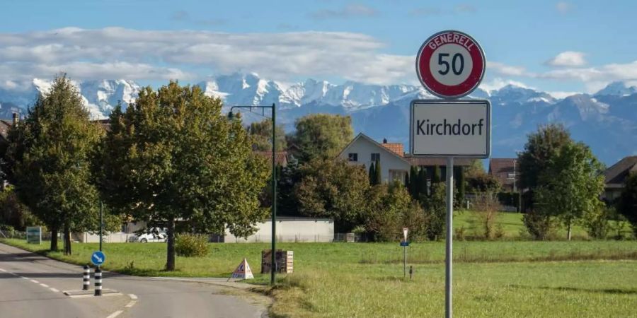 kirchdorf ortsschild