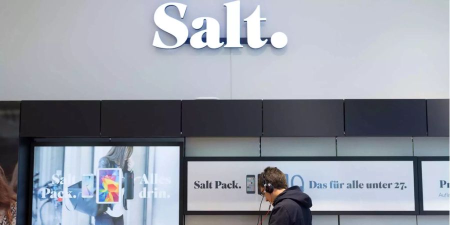 Der Mobilfunkanbieter Salt soll mit finanziellen Problemen kämpfen.