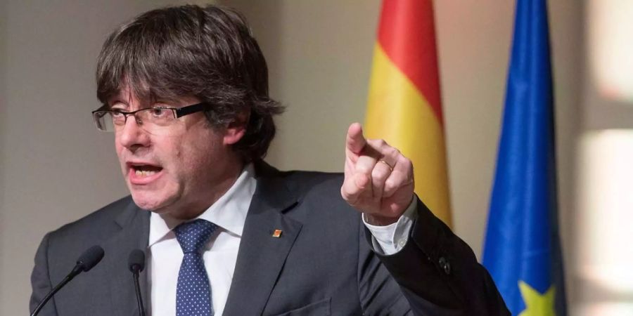 Der katalanische Regionalpräsident Carles Puigdemont suchte in Brüssel Unterschlupf.