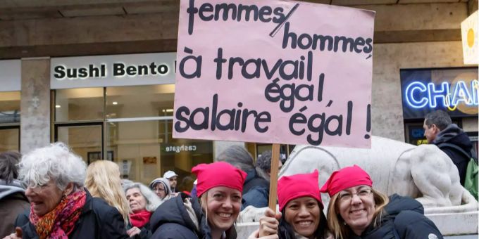 Vergangenes Jahr wurde am Weltfrauentag auch kräftig demonstriert. Vergangenes Jahr wurde am Weltfrauentag auch kräftig demonstriert.