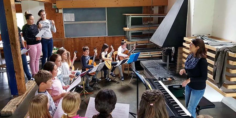 Chorweekend des Kinder- und Jugendchor der Musikschule in Flawil - zvg Gemeinde Flawil