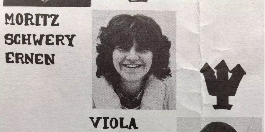 Viola Amherd im Jahr 1982, als sie die Matura erlangte.