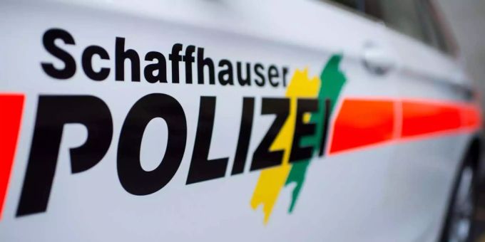 Auto der Schaffhauser Polizei - Keystone Auto der Schaffhauser Polizei - Keystone
