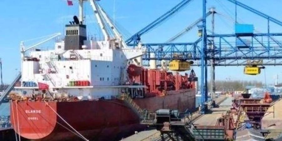 Eine Aufnahme des Frachters «Glarus» auf der Internetseite der Reederei Massoel Shipping.